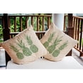 thumbnail image 3 of Simply Daisy 20" x 20" Pineapples Indoor/Outdoor Polyester Throw Pillow, Sage, 3 of 3