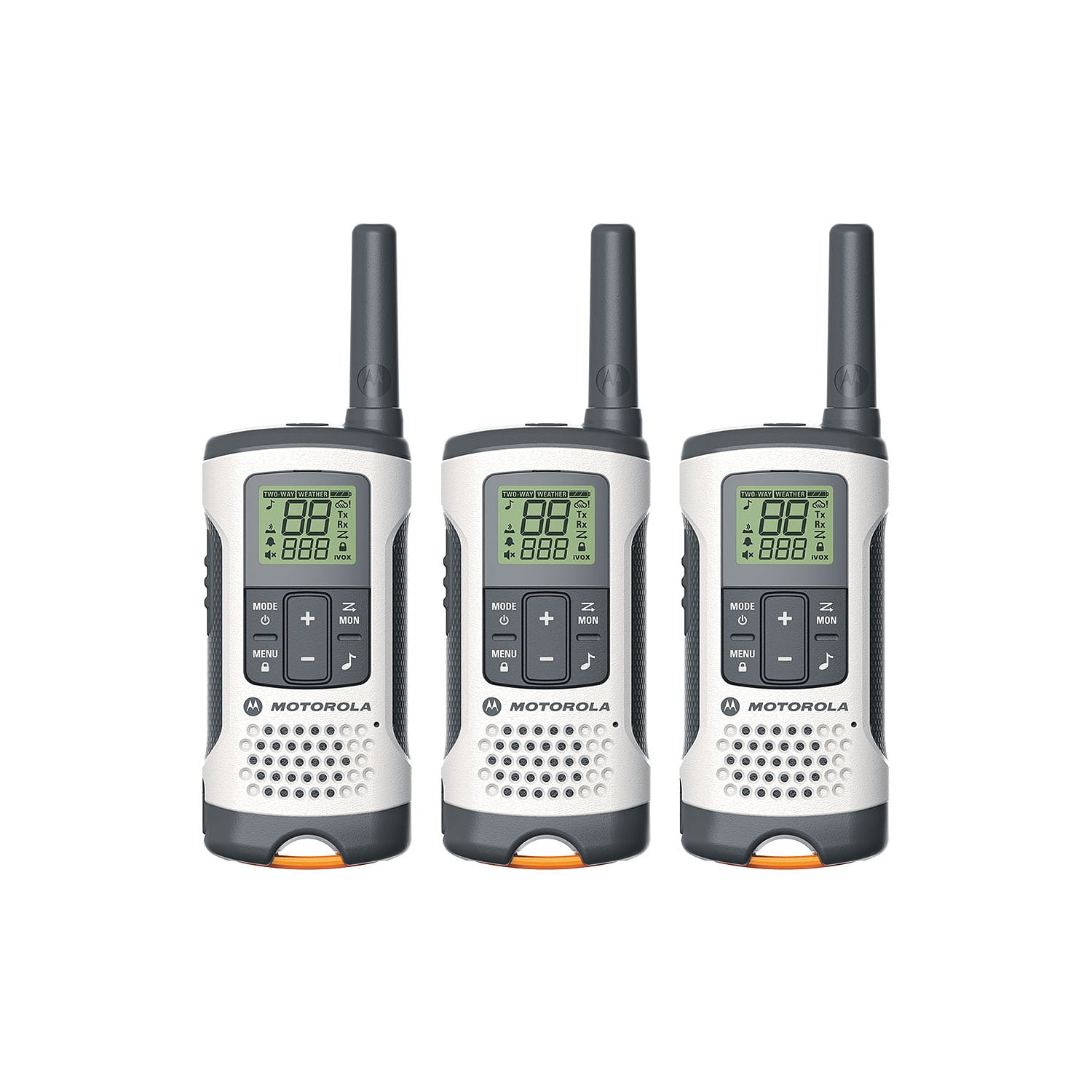 Motorola Talkabout T261TP TwoWay Radio (Set of 3), White
