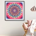 thumbnail image 2 of Cuadros Decorativos Mandala parte especial en forma de diamante pintura Rhinestone ilustraciones hogar pared decoración JShteea Nuevos Originales, 2 of 8