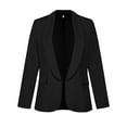 thumbnail image 1 of Vedolay Women's Coat Women's Blazers for Work Casual Open Front Long Sleeve Work Office Jackets,Black XXL, 1 of 4