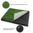 thumbnail image 2 of Moclever Puppy Potty Training Grass Pad 25x20in Dog Pee Pad for Small Medium Dogs Indoor Outdoor Use, 2 of 10