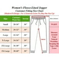thumbnail image 4 of Women's Fleece-Lined Jogger Sweatpants With Zipper Side Pockets, 4 of 4