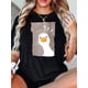 thumbnail image 1 of Camiseta de verano para mujer Manga Corta Chic Goose Print Women's T-Shirt - Casual Crew Neck, Short Sleeve, Stretchy Polyester Blend, Machine Washable - Perfect for Summer & Casual AttireFather's D, 1 of 8