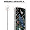 thumbnail image 3 of Night Crow and Moth Collage Case for Samsung Galaxy S23 Plus,Aesthetic Art Design Pattern Soft TPU Bumper Case Cover, 3 of 5