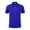 *Blue, variant on Men's Polos with Short Sleeve, Big and Tall Active Mesh Casual Commuter Work Tops,Purple,Size XL