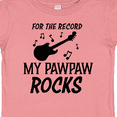 thumbnail image 4 of Inktastic For the Record My Pawpaw Rocks Boys or Girls Baby T-Shirt, 4 of 5