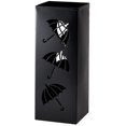 thumbnail image 1 of Soporte para paraguas Ollen de metal cuadrado negro de 16,5 cm, 1 of 9