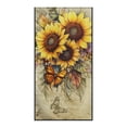 thumbnail image 2 of XYZCANDO Butterfly and Sunflower Pattern Car Seat Towel Covers Non-Slip for Gym Beach Running, Sweatproof Anti-Slip Seats Protectors Comfortable, 2 of 10