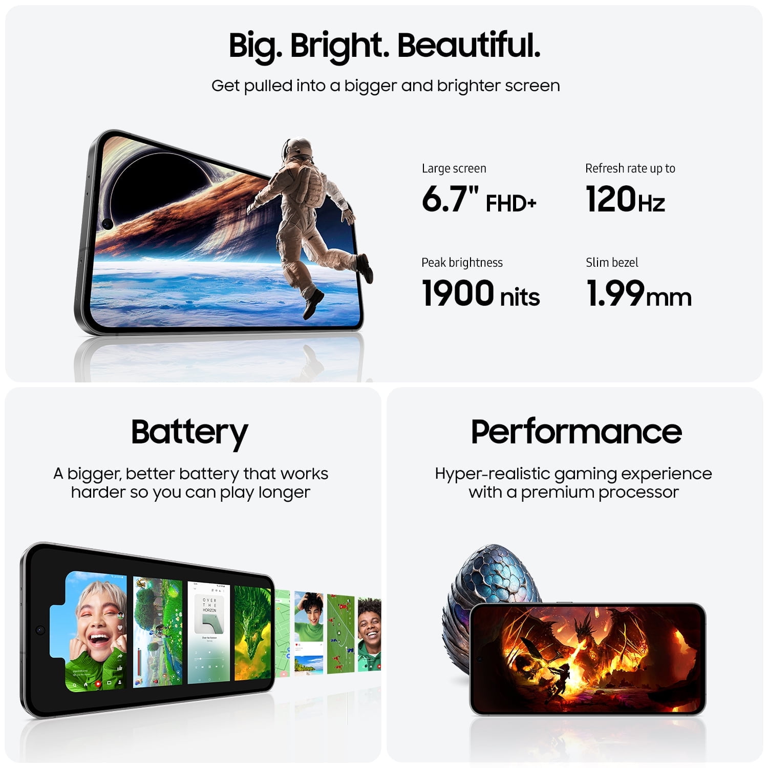 Samsung Galaxy S24 FE 256GB (Factory Unlocked) Graphite
