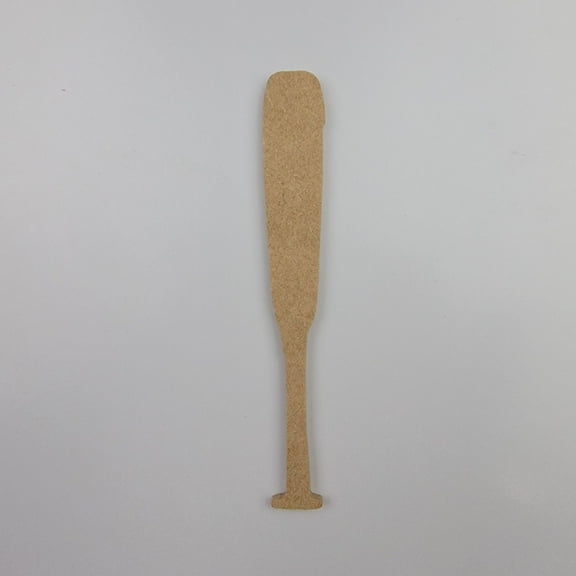 5"Baseball Bat, Unfinished Wood Art Shape by Wooden Craft Cutouts, 1-4 Thickness