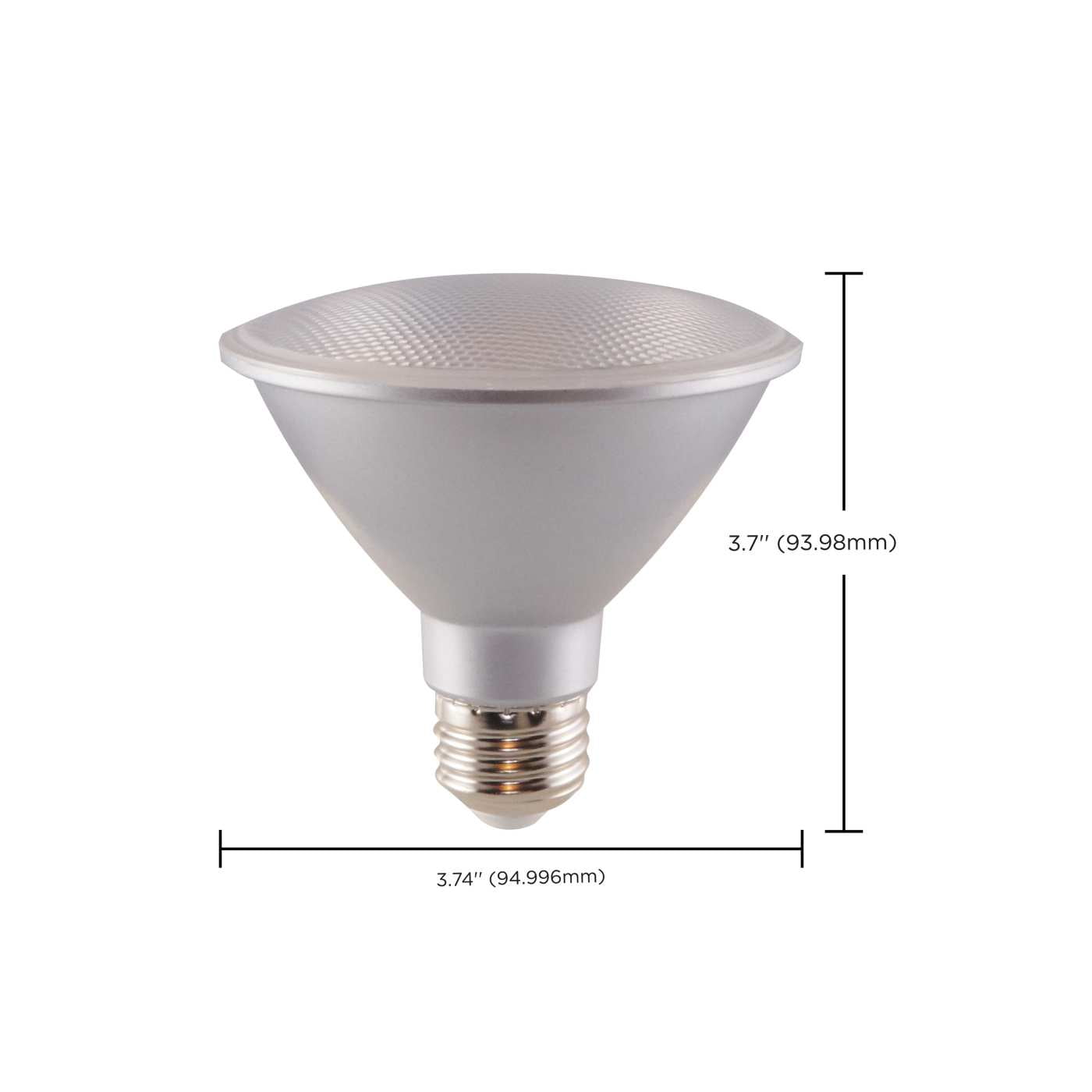 SATCO S29421 PAR30SN Reflector LED Bulbs 12.5W 120V 3000K 1000 Lumen E26 Medium Base Dimmable WET Location (6 Pack)