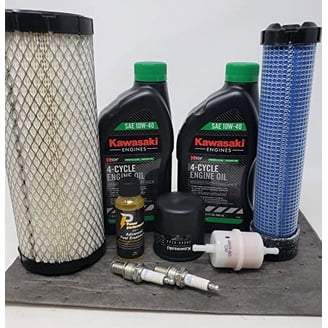 Kawasaki 20W-50 Maintenance Kit with Fuel Treatment for Small