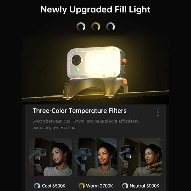 Hohem iSteady V3 Smartphone Stabilizer, Magnetic AI Tracking, 3