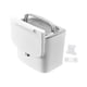 thumbnail image 1 of Cubo de basura Soledad para cocina montado en la pared 7L Poste gris, 1 of 10