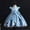 Blue, variant on Summer Children'S Aircraft Sleeve Children'S Dress Bow Dress Girl Flower Girl Festival and Party Dress Christmas Little Girls Dresses Size 6-7 Christmas Girls Dresses Size 10-12 Fall Teal Christmas