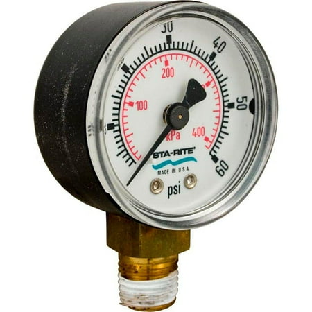 Pentair Sta-Rite 15060-0000T Pressure Gauge