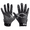 Black, variant on Cutters, Game Day Football Receiver Gloves, Adult, S/M, White Topo
