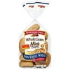 Pepperidge Farm Mini 100% Whole Wheat Bagels, 17 oz. Bag, 12-pack