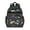 Black-205, variant on Energy Emotional Mandala Student Backpack Spacious Adjustable Padded Straps Chest Buckle Lightweight Durable School Backpack