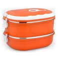 thumbnail image 2 of HLONK Hot Food Container Rectangular Insulation Box Stainless Steel Lunch Box Food Storage Container ‘s Hot Food Insulation Box Food Storage Discount, 2 of 9