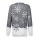 thumbnail image 5 of Pntutb Mujeres Moda O-cuello Navidad Mangas largas tops Blusa Pullover Sudadera Pntutb Pntutb-5818, 5 of 5