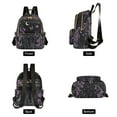 thumbnail image 4 of FORMRS Mini Backpack Purse for Women Quilted Travel Daypack Casual Shoulder Bag, Gothic Floral Print, 4 of 7