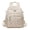 Beige, variant on New Stylish Casual Backpack for Men And Women Featuring Diamond Embroidery And Rivets, with a Randomly Directed Pull Head