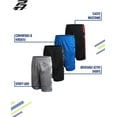 thumbnail image 5 of Pro Athlete Boys Athletic Shorts - 4 Pack Quick Dry Mesh Basketball Gym Shorts for Boys (5-16), 5 of 7