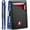 Black+Blue, variant on Fuyit Wallet for Men Slim, Genuine Leather Mens Wallet RFID Blocking Credit Card Holder with Money Clip