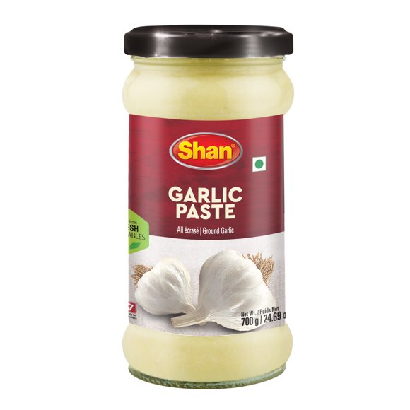 Shan Garlic Paste, 750g - Smooth & Aromatic Garlic Puree for Cooking, Marinades & Sauces - Convenient Time-Saving Essential