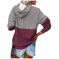 thumbnail image 3 of Suéter suelto de manga larga con cuello redondo y estampado degradado para mujer de otoño Pompotops  FGAJ7406, 3 of 6