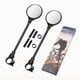 thumbnail image 1 of Espejo para bicicleta, espejos retrovisores para bicicleta, 2 espejos retrovisores convexos giratorios ajustables de 360 ​​grados para bicicleta, bicicleta eléctrica, motocicleta, bicicleta, 1 of 4