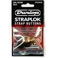 thumbnail image 2 of Dunlop Straplok Dual Design Strap Button Set Gold, 2 of 3
