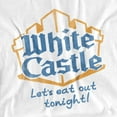 thumbnail image 2 of White Castle T-Shirt Lets Eat Unisex Graphic Tee For Men & Women, 2 of 7