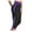 Women Purple Yoga Pants, variant on Tuphregyow Women's High Waist Yoga Pants Capris with Side Pockets Stretchy Athletic Leggings for Casual Workout Wear Slim Elastic Sky Blue XXL