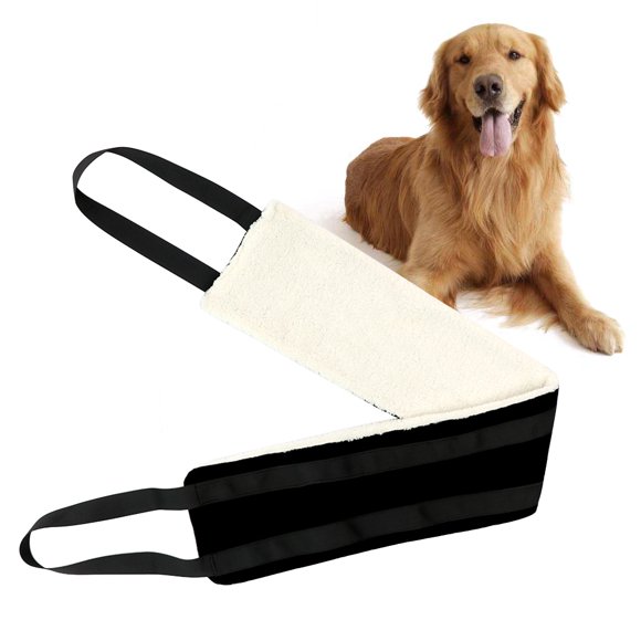 HEALEEP Dog Rehabilitation Training Belt Lifting Harness for Senior Dog Fabric Support Stairs Assistance 1Pcs