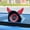 Red, variant on Rhinestone Magnetic Horns, Magnetic Devil Horns for Car, Sparkling Crystal Car Roof Decoration, Removable Magnetic Auto Exterior Accessories for Cars, SUVs and Trucks