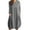 Gray, variant on gakvbuo Fall Dresses For Women 2023 Plus Size Mini Dress Long Sleeve Casual Round Neck Long Sleeve Cotton Linen Mid-Calf Dress Pocket Solid Dresses