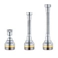thumbnail image 5 of Three Levels Adjustable Brass Kitchen Faucet Aerator Extender Water saving Anti splash Stainless Steel Material, 5 of 5