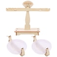 thumbnail image 3 of Miangastore 1 Set Khaki Wooden Balance Scale Model for Science Experiments and Labor Courses, 3 of 8