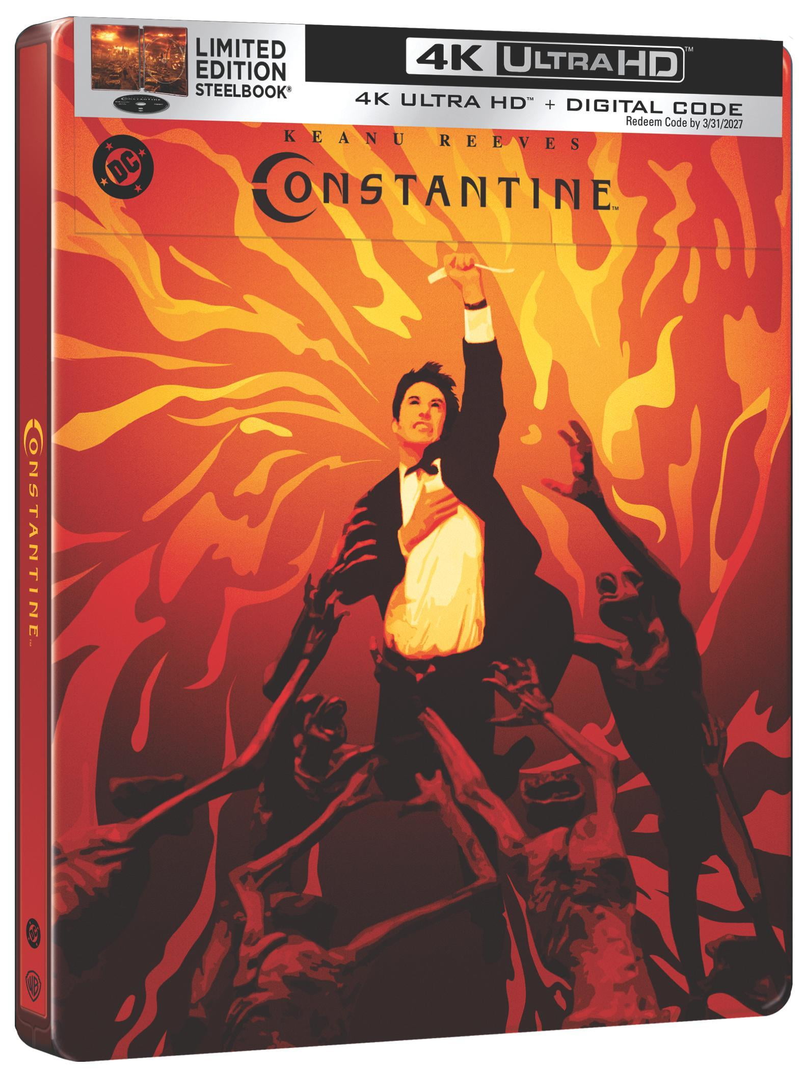 Constantine (Steelbook) (4K Ultra HD + Digital Copy), Horror