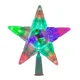 thumbnail image 1 of Estrella Fugaz Punta De Arbol Navideño Luzled Plástico 20cm Color Multicolor Santa Claus, 1 of 4