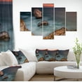 thumbnail image 1 of Big Rock Formations near Tulenovo - Beach Photo Canvas Print, 1 of 3