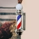 thumbnail image 3 of Lámpara de poste de barbería, luz de letrero de salón giratoria, resistente al agua, rayas montadas en la pared con bola para peluquería en interiores, 3 of 8
