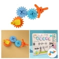 thumbnail image 4 of DIY Conseil d'Administration Occupé Accessoires Éducation Préscolaire Roue Dentée Learing Jouet Matériel de Base Style 1, 4 of 7