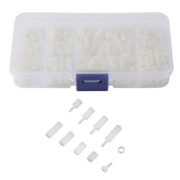 PCB Standoff M2.5 200 Pcs/Set Motherboard Standoff, Hex For Panels For Space Circuit Boards Assortment Industrial Hardware