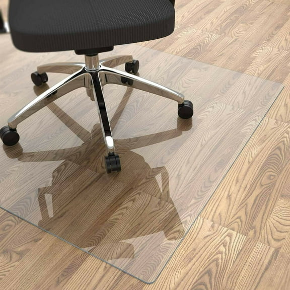 Atotoa 48" X 36" Heavy Duty Carpet Chair Mat, 2mm Transparent Chair Mat for Office Chair Rug Carpet Floor Rectangle Computer Desk Low and Medium Pile Carpets