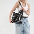 thumbnail image 3 of SPEKSEE Studded Purse Faux Leather Tote Bag Y2K Hobo Bags Trendy Shoulder Bag 90s Punk Handbags, 3 of 12