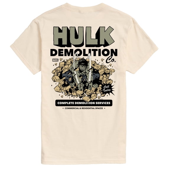 Marvel - Hulk Demo - Men's Short Sleeve Graphic T-Shirt