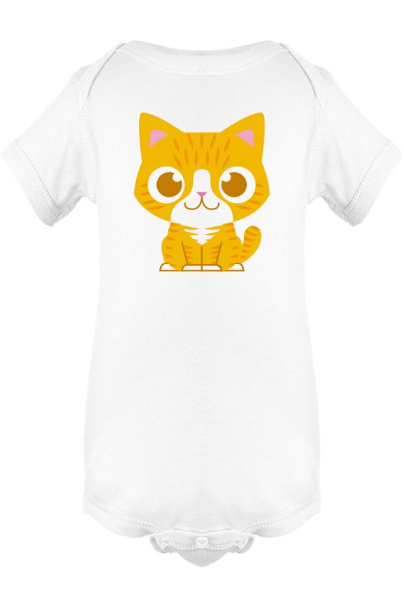Adorable Little Cat Bodysuit Infant -Image by Shutterstock, Newborn
